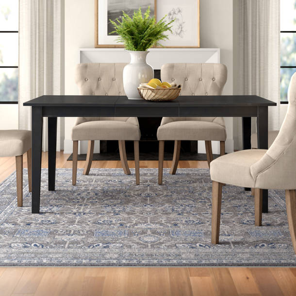Latitude Run® Vanesa Extendable Solid Wood Base Dining Table & Reviews ...